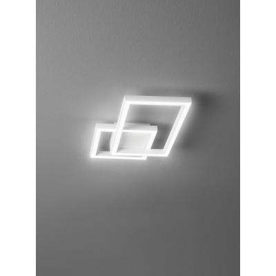 PLAFONIERA IN ALLUMINIO COLORE BIANCO